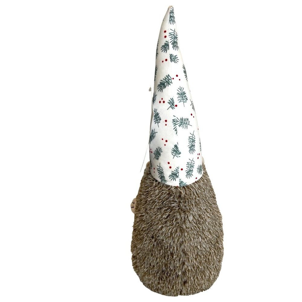 Merry Moments Holiday Christmas 18" Hedgehog Gnome Plush Toy Winter Tree GIFT - Picture 6 of 10